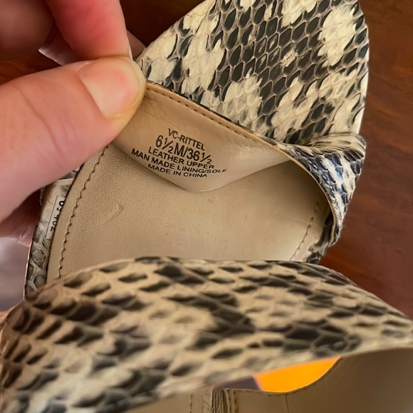 Vince Camuto Leather Sandals - Picture 6 of 6